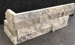 Travertine Silver Walling Corner
